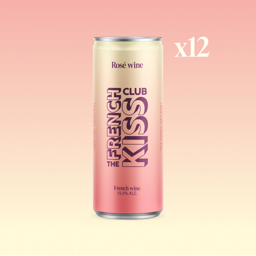 large pack rosé canned wine