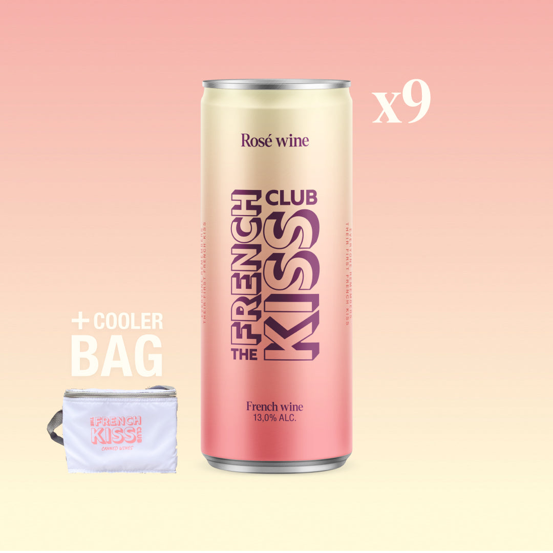 party pack rosé canned wine