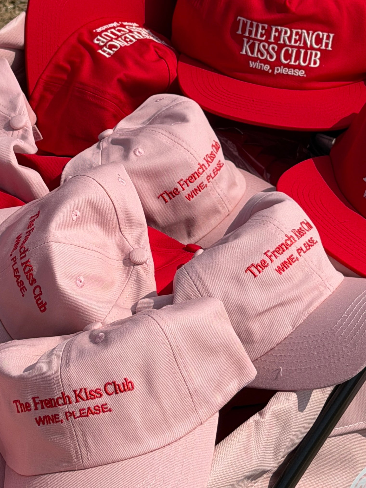Red Snapback Cap | The French Kiss Club