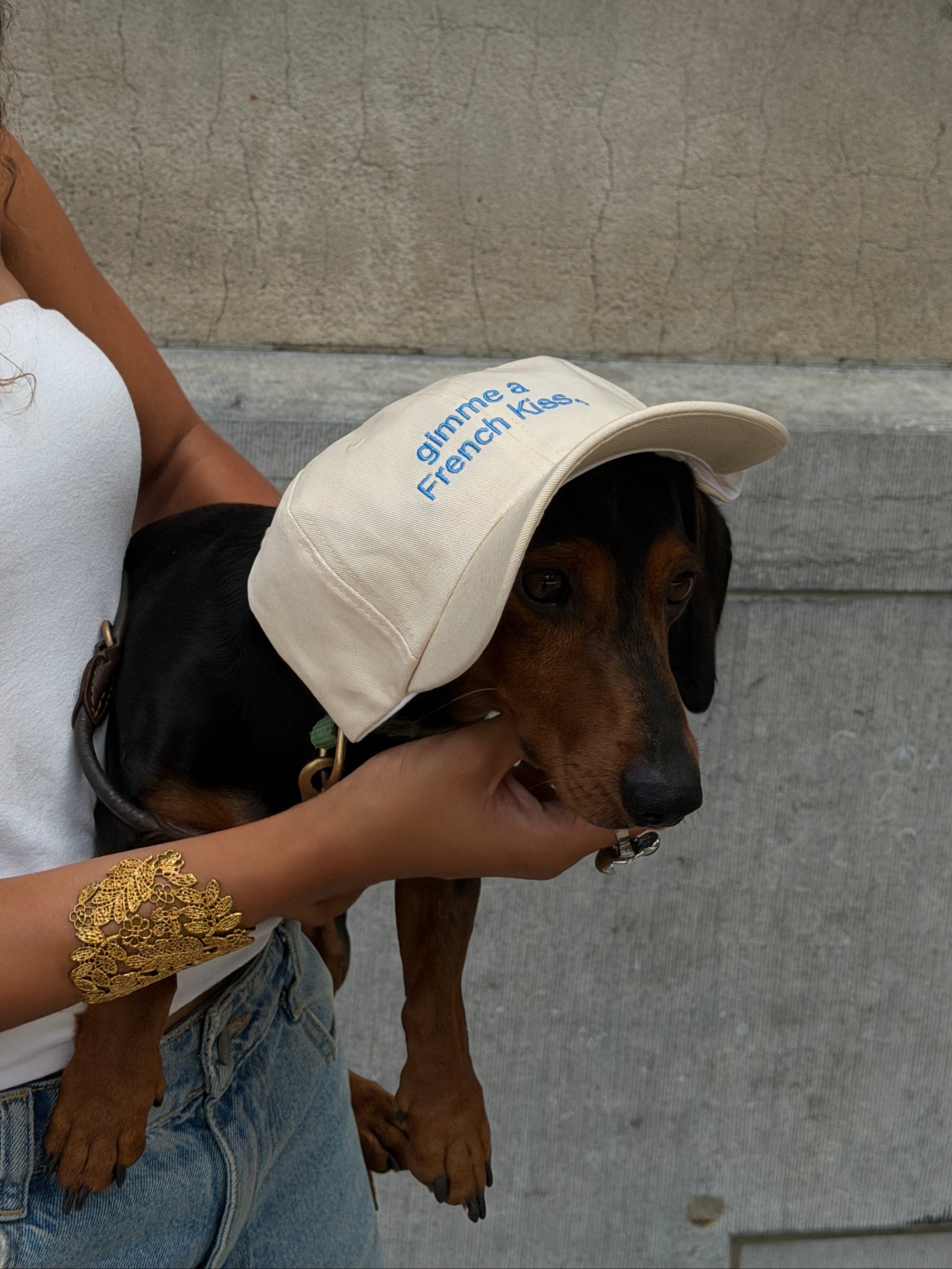Off-White Baseball Cap | Gimme a French Kiss